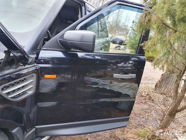 Дверь передняя левая Range Rover Sport L320 синяя