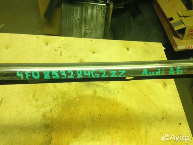 Накладка стекла переднего правого audi A6 C6 4F