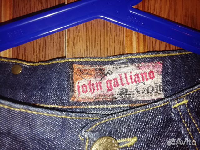 Джинсы John Galliano Джинсы John Galliano