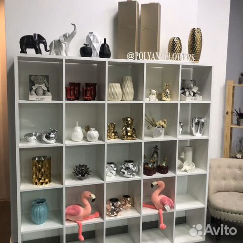 Стеллаж Белый