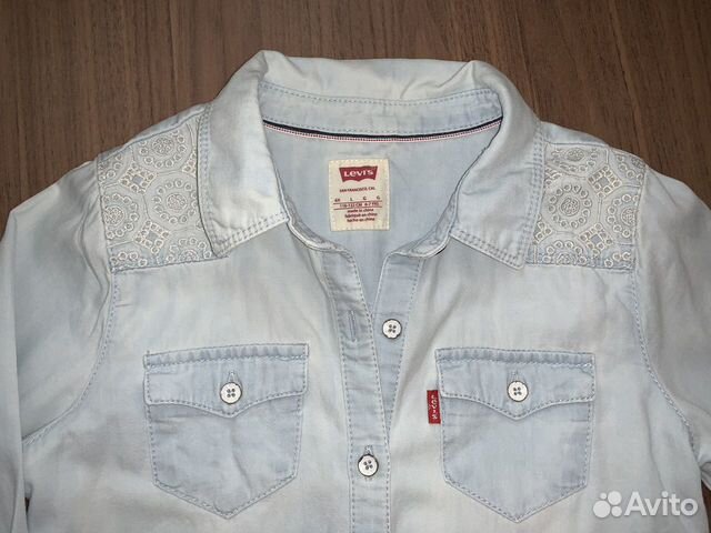 Джинсовая рубашка Levi’s 6x Джинсовая рубашка Levi’s 6x