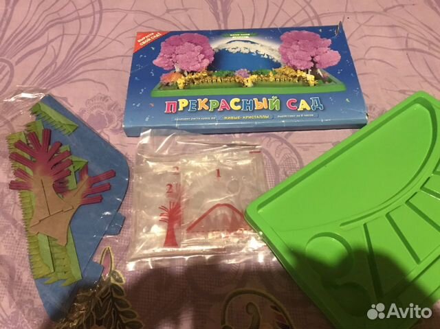 Поделка выращивание кристаллов «Прекрасный сад»