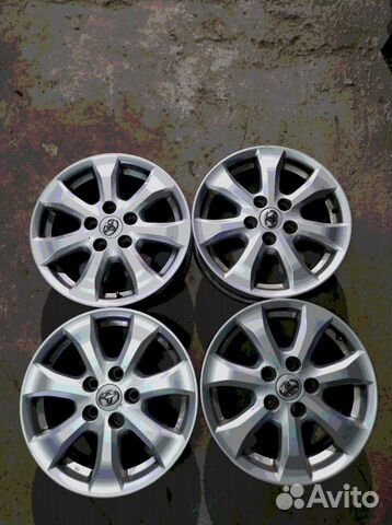Диски бу оригинал R16 LU на Toyota