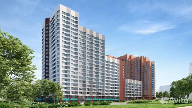 1-к квартира, 37.4 м², 10/21 эт. 1-к квартира, 37.4 м², 10/21 эт.