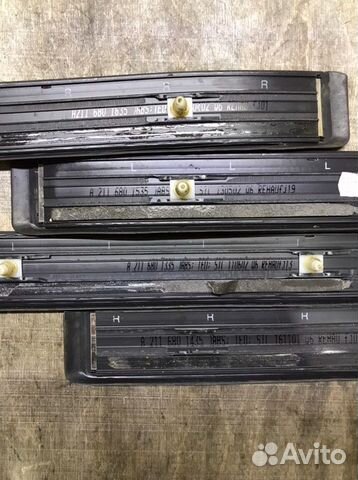 Накладка на порог Mercedes E-Class W211 646.961 Накладка на порог Mercedes E-Class W211 646.961