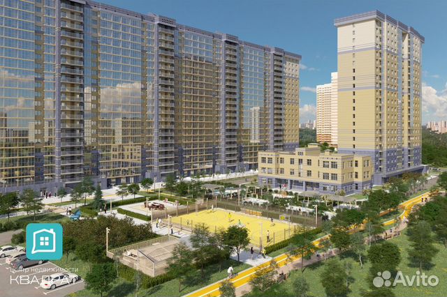 1-к квартира, 40.4 м², 20/21 эт.