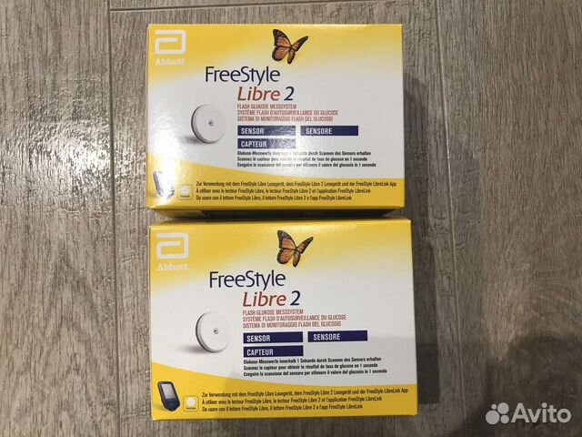 Сенсоры Freestyle Libre 2