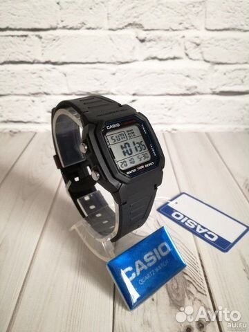 Часы Casio illuminator W-800H-1aves