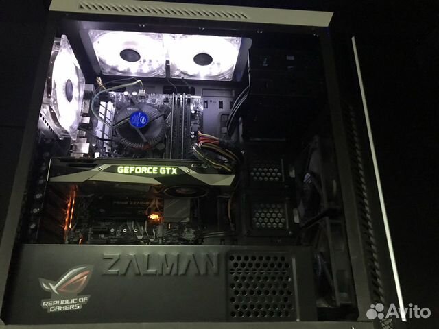 Игровой комп cs go 300-400fps i3 9100 gtx 1070 8gb