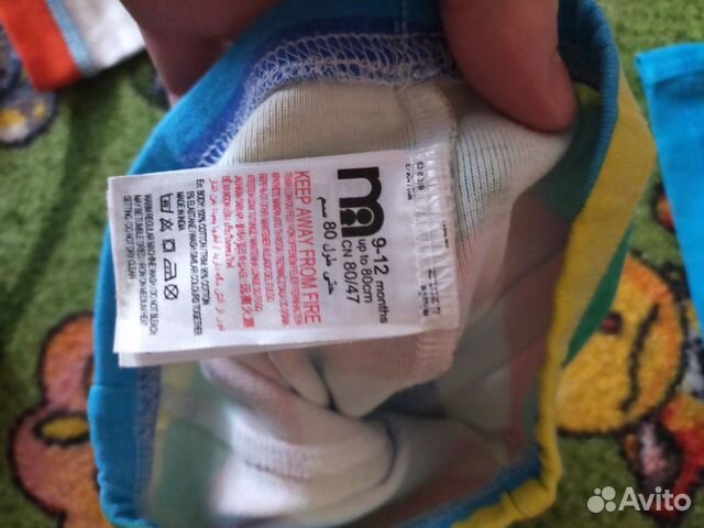 Летние комплекты на малыша, Mothercare, 9-12 мес Летние комплекты на малыша, Mothercare, 9-12 мес