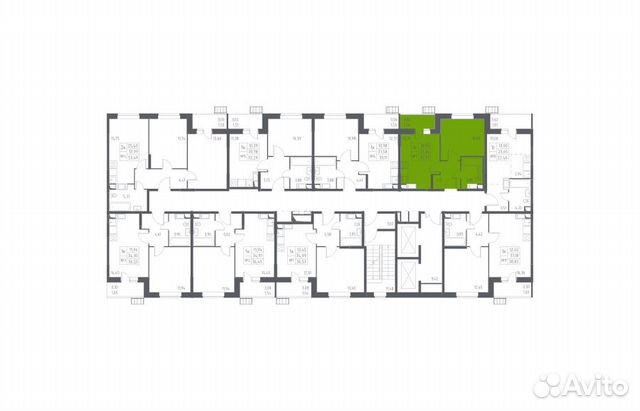 1-к квартира, 32.8 м², 6/13 эт. 1-к квартира, 32.8 м², 6/13 эт.