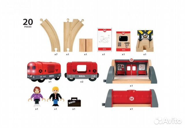 Brio 33513 Метро Brio 33513 Метро