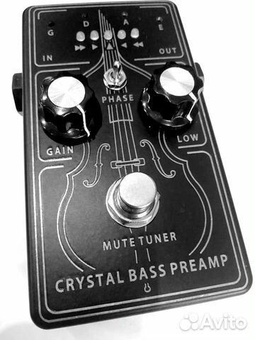 Предусилитель для контрабаса CrystalBass