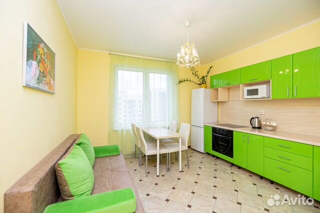 

1-к. квартира, 44 м², 2 кровати