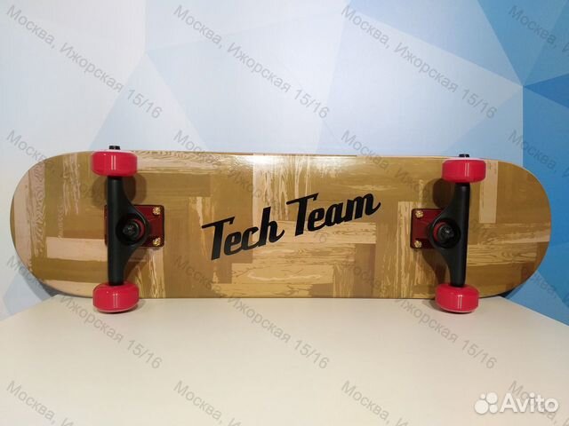 Скейтборд Tech Team TT vulcan logo, новый Скейтборд Tech Team TT vulcan logo, новый