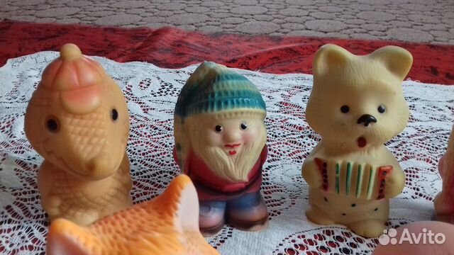 Резиновая советская игрушка Резиновая советская игрушка