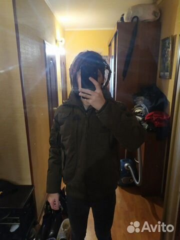 Куртка пилота бомбер олива зимний Куртка пилота бомбер олива зимний