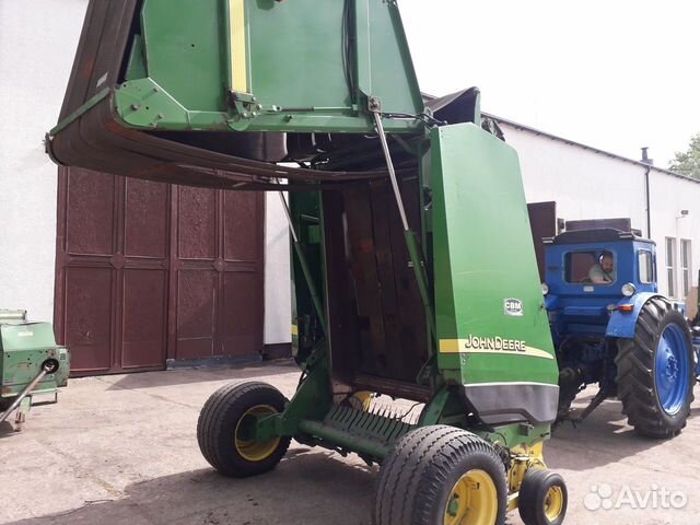 Рулонный пресс-подборщик John Deere сетка шпагат