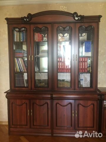 Шкаф для книг и посуды, тумбочка тв