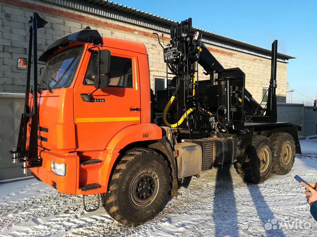 Лесовоз камаз 43118 с гм новый Лесовоз камаз 43118 с гм новый