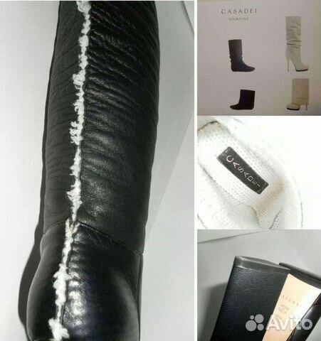 Оригинал Saint Laurent Casadei Сапоги Полусапожки