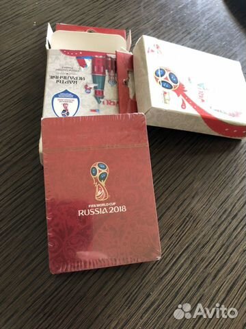 Карты игральные. Fifa2018 чм по футболу