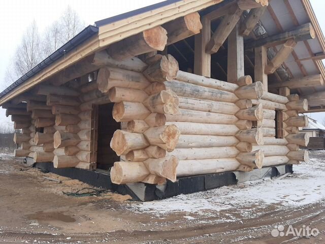 Отделка срубов. тёплый шов, покраска, конопатка, ш