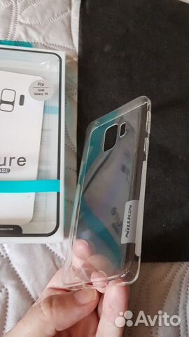 Новый прозрачный чехол для Samsung S9