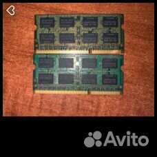 Оперативная память DDR3 SO-DIM Samsung 2 gb x 2 Оперативная память DDR3 SO-DIM Samsung 2 gb x 2