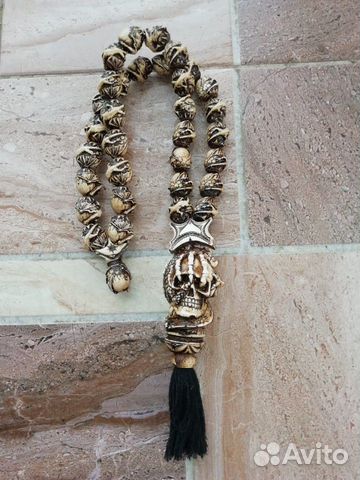 Четки череп и дракон Четки череп и дракон