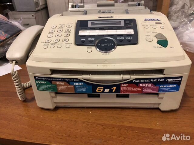 Факс Panasonic KX-FLM653RU Факс Panasonic KX-FLM653RU
