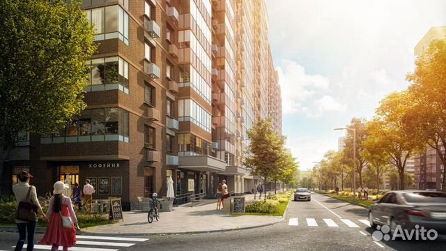1-к квартира, 40.7 м², 6/15 эт.