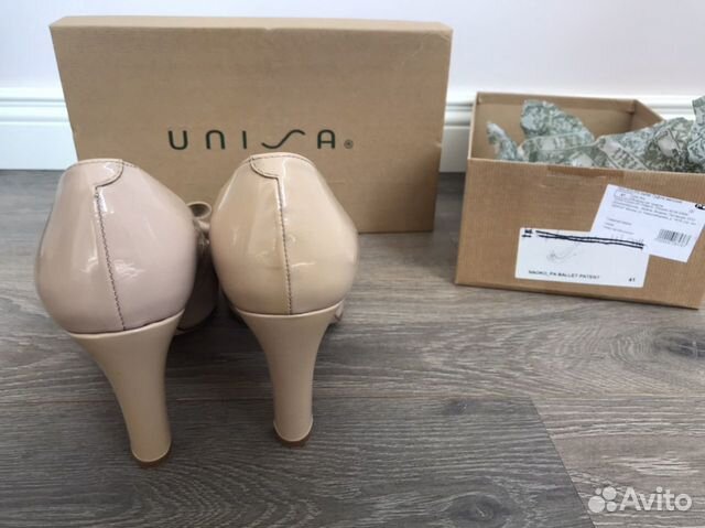 Туфли unisa (нат. кожа/лак)