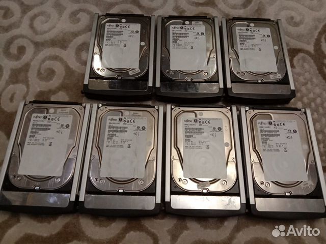 Жесткие диски серверные 300 гиг
