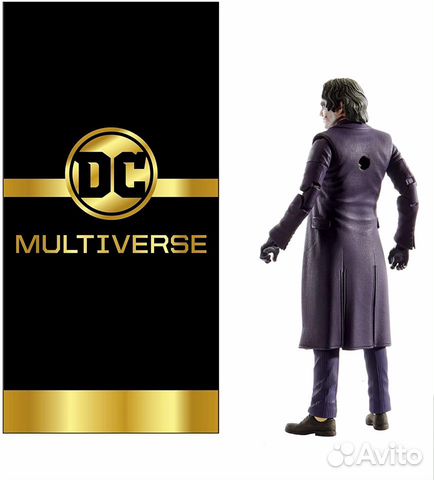 Коллекционная фигурка - Джокер (Темный Рыцарь) США Коллекционная фигурка - Джокер (Темный Рыцарь) США