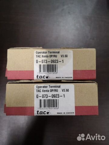 Панель оператора TAC Xenta OP/RU Панель оператора TAC Xenta OP/RU
