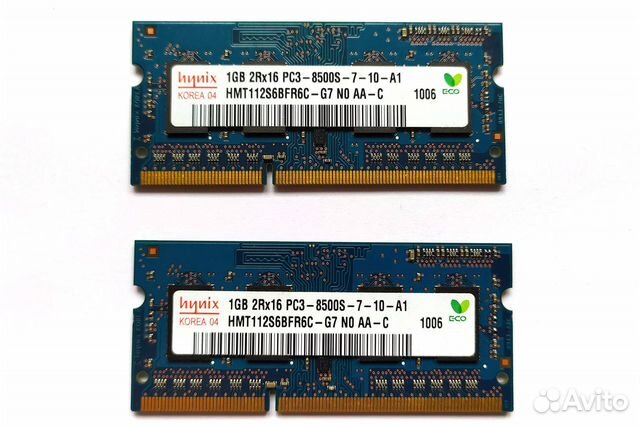 DDR3 и DDR2 SO-dimm память для ноутбука