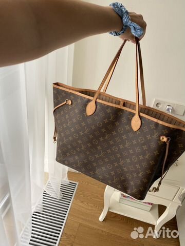 Шоппер Louis Vuitton neverfull оригинал Шоппер Louis Vuitton neverfull оригинал