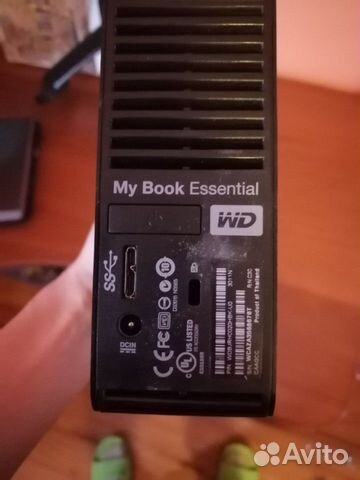 Внешний жесткий жиск WD my book essencial 2tb Внешний жесткий жиск WD my book essencial 2tb