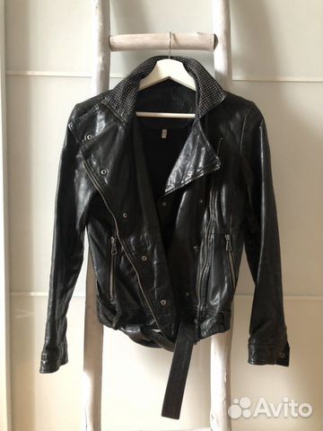 Куртка кожаная Armani