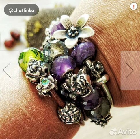 Trollbeads Малыш Тролль на агате (шарм) Trollbeads Малыш Тролль на агате (шарм)