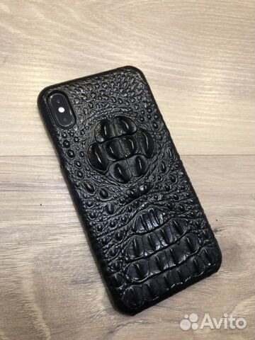 Чехол iPhone XS Max кожа