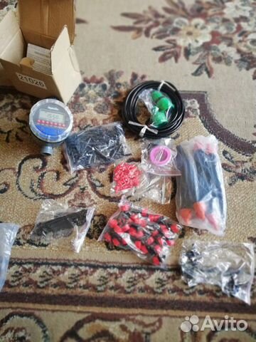 Система капельного полива растений