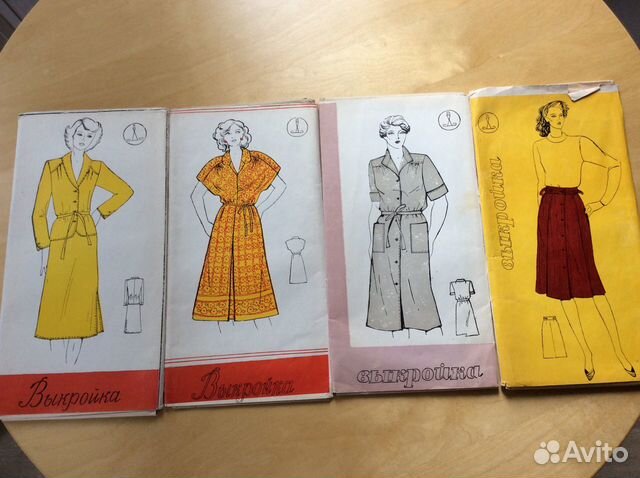 Выкройки женск.и детск. одежды.СССР.Книги по шитью Выкройки женск.и детск. одежды.СССР.Книги по шитью