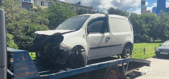 Рено Кангу 2 дверь передняя левая бу оригинал Рено Кангу 2 дверь передняя левая бу оригинал