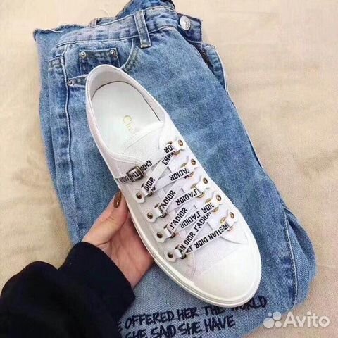 Кроссовки (кеды) женские Dior