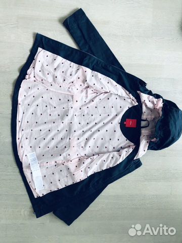 Парка для девочки 122-128 со стразами SOliver Парка для девочки 122-128 со стразами SOliver