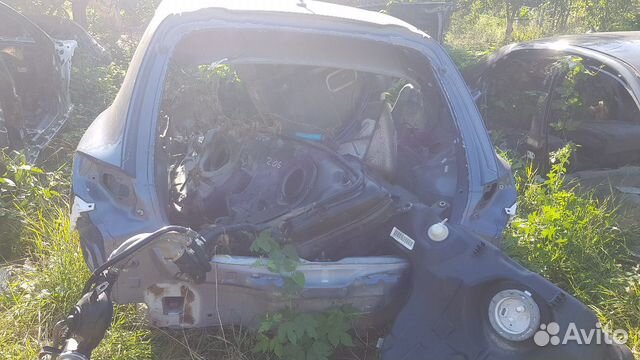 Задняя часть кузова на Mazda 3 хэтчбек