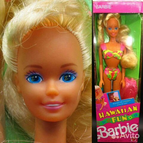 hawaiian fun barbie 1990