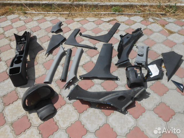 Обшивка пластик накладка салона Солярис Solaris